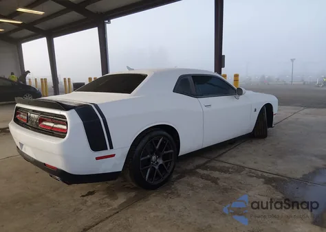 2016 Dodge Challenger R/T Scat Pack z USA, uszkodzony, nr VIN 2C3CDZFJ7GH164703